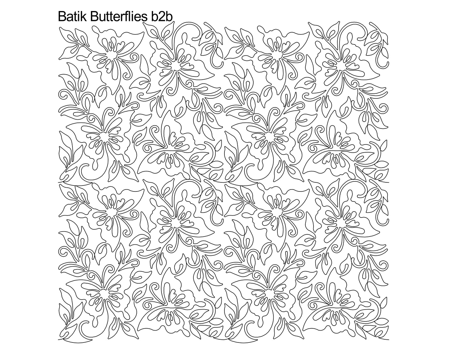 Batik Butterflies b2b