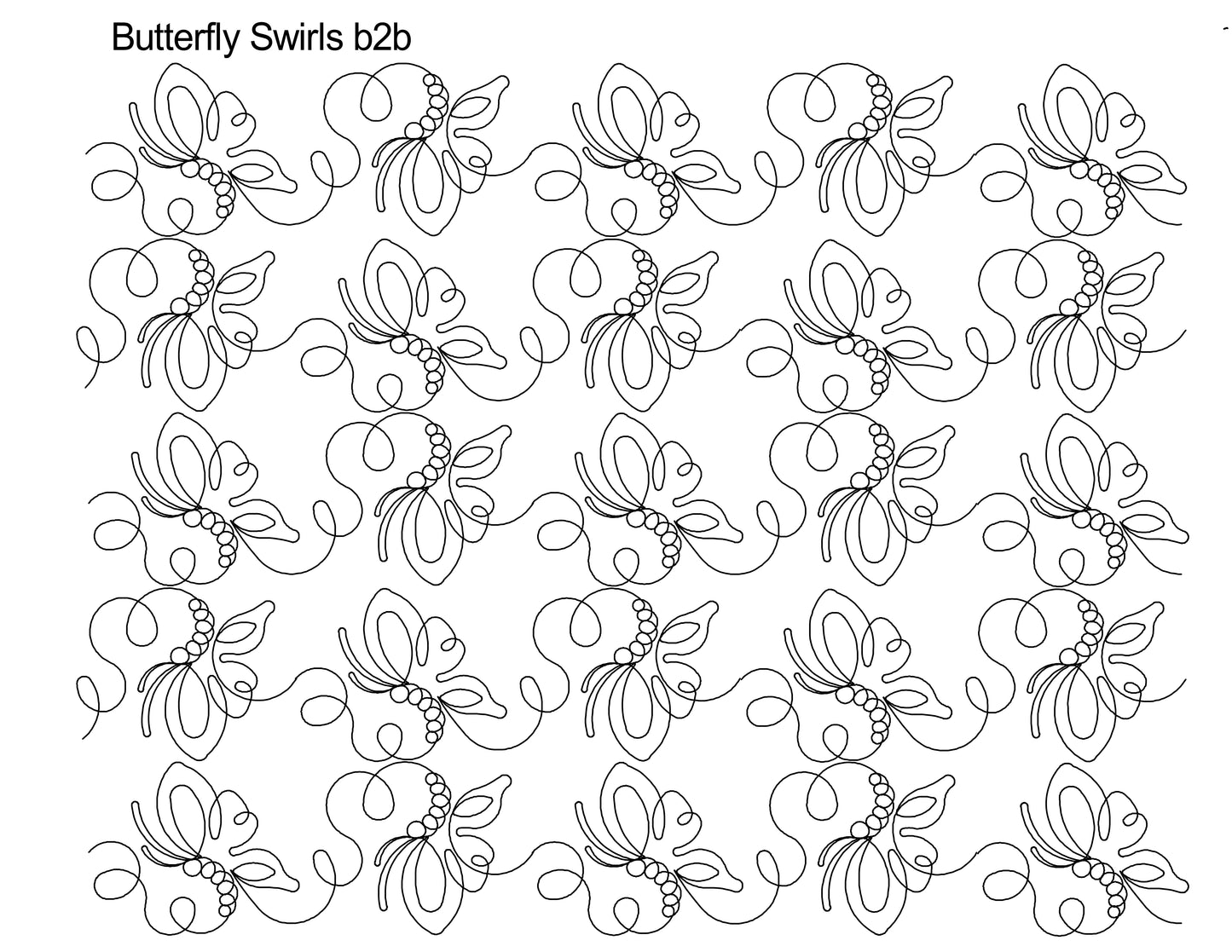 Butterfly Swirls b2b