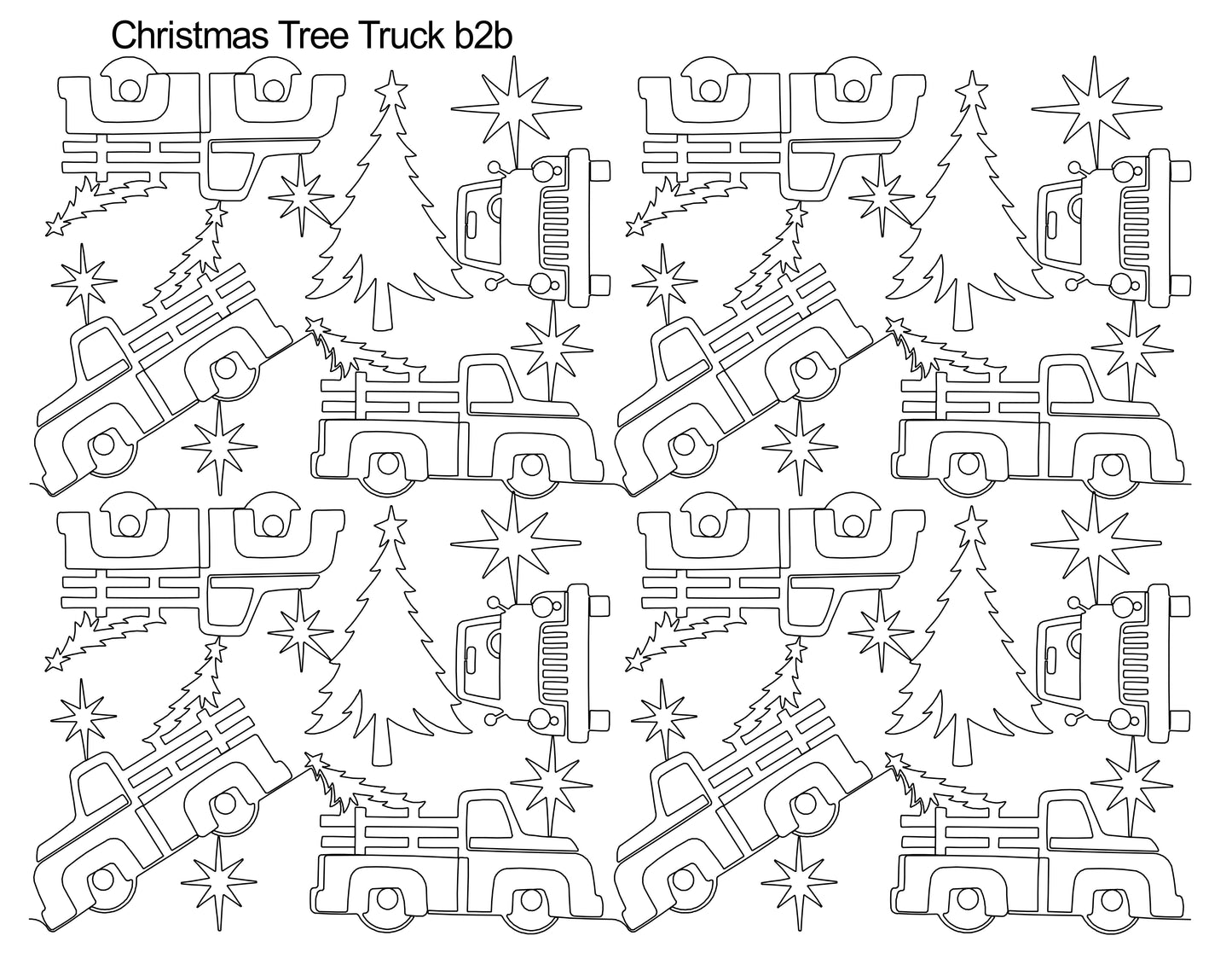 Christmas Tree Truck b2b