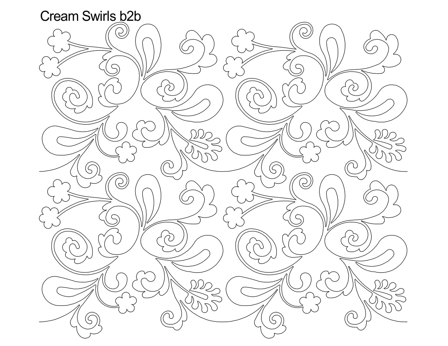 Cream Swirls b2b