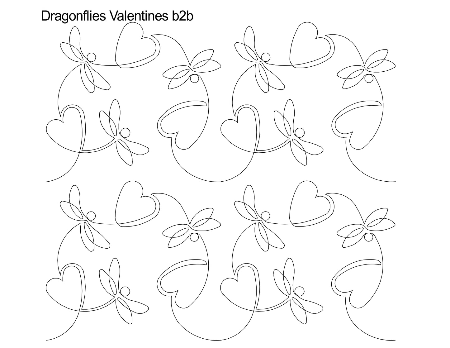 Dragonflies Valentines b2b