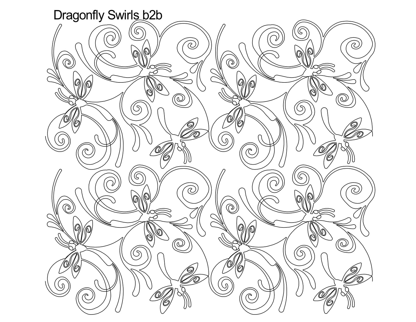 Dragonfly Swirls b2b