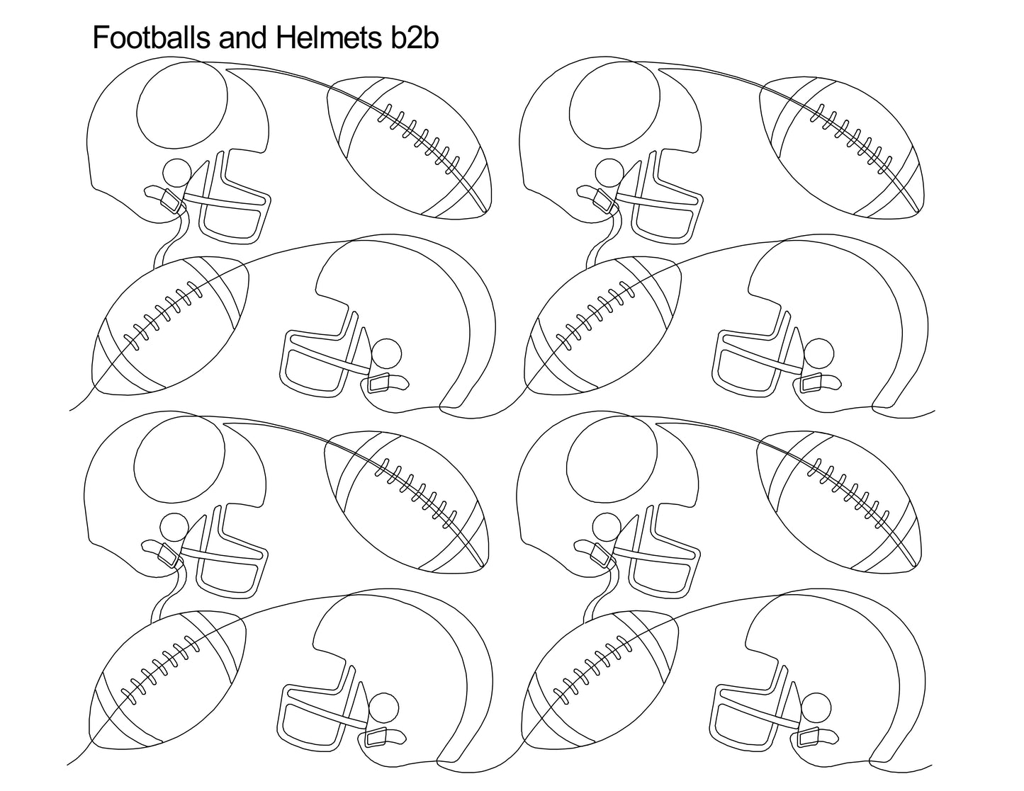 Footballs and Helmets b2b