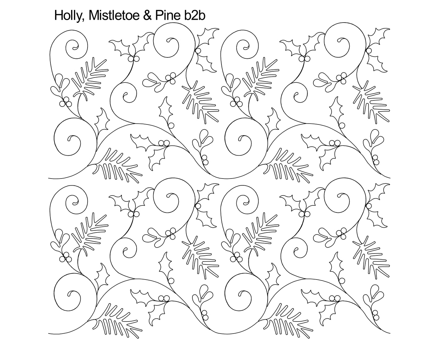 Holly, Mistletoe & Pine b2b