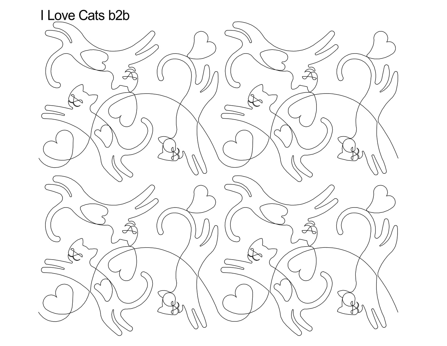 I Love Cats b2b
