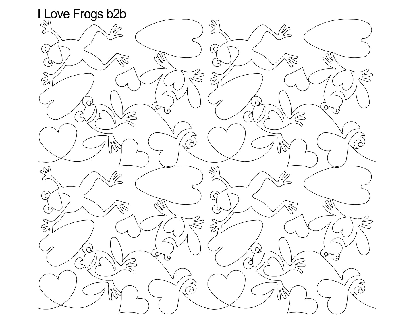 I Love Frogs b2b