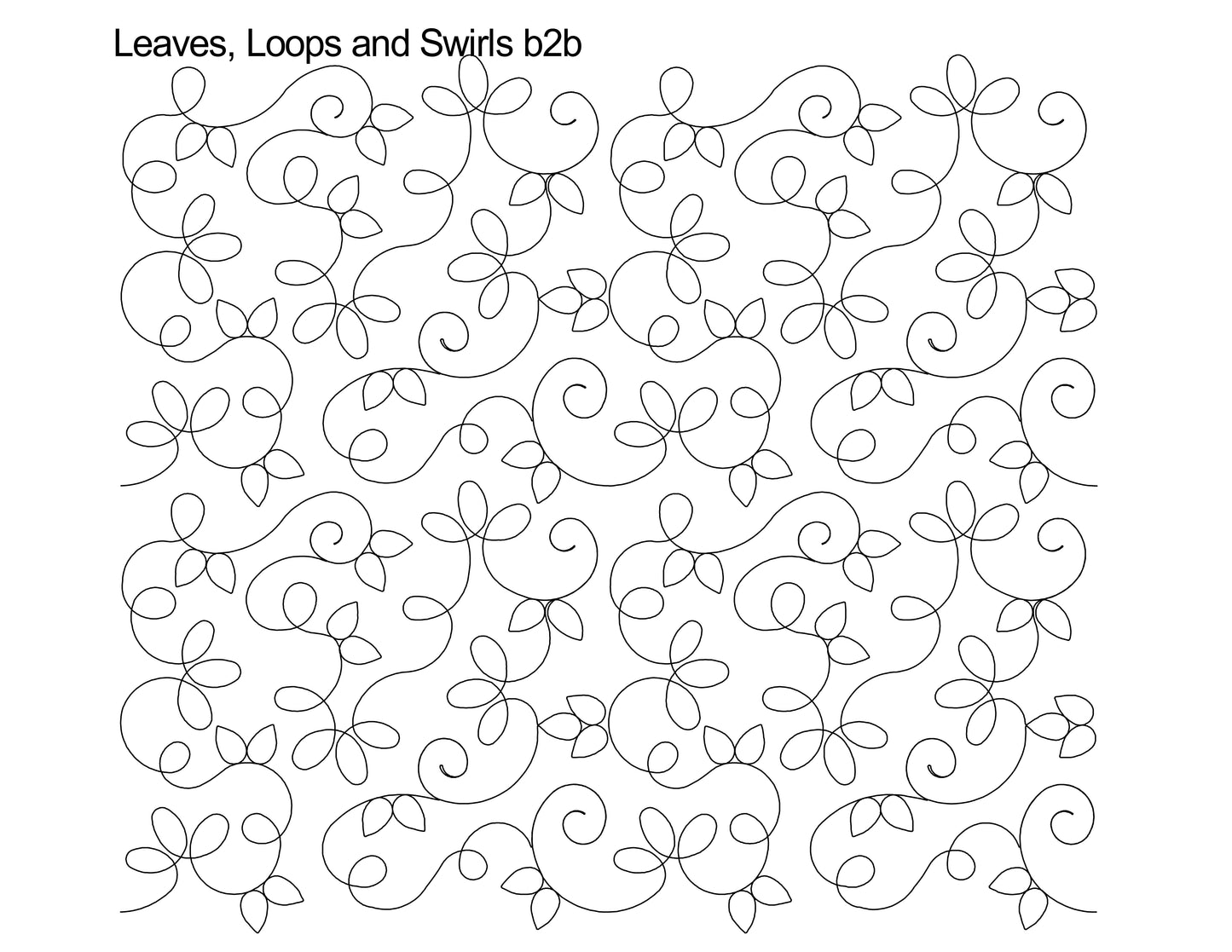 Leaves, Loops and Swirls b2b