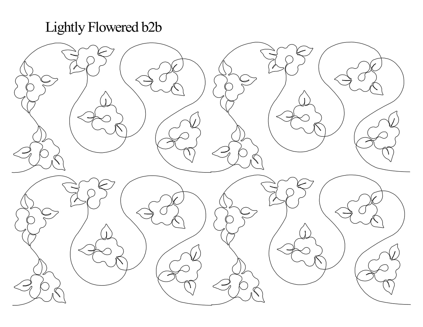 Lightly Flowered b2b