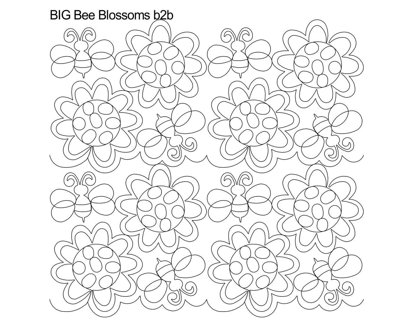 Big Bee Blossoms b2b