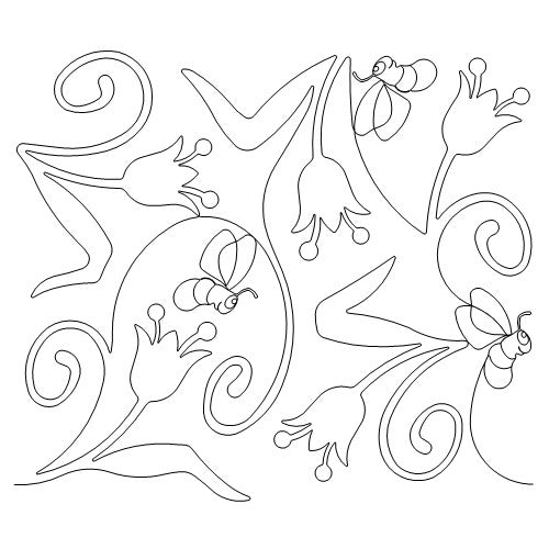 Bees in the Tulips b2b