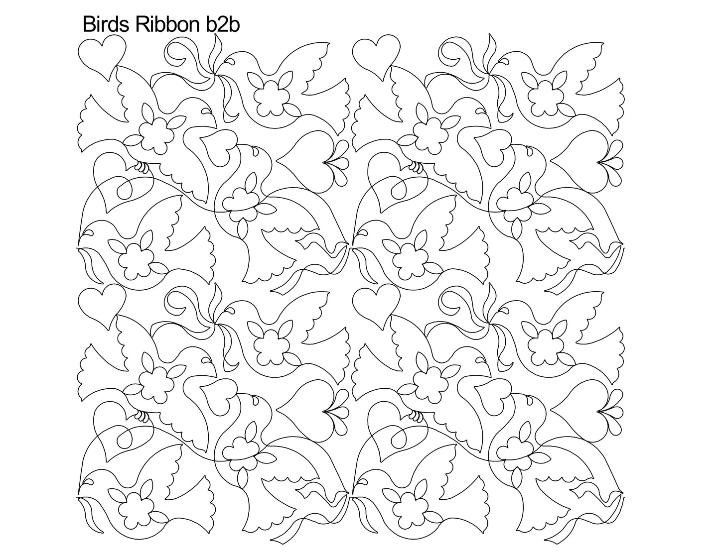 Bird Ribbon b2b