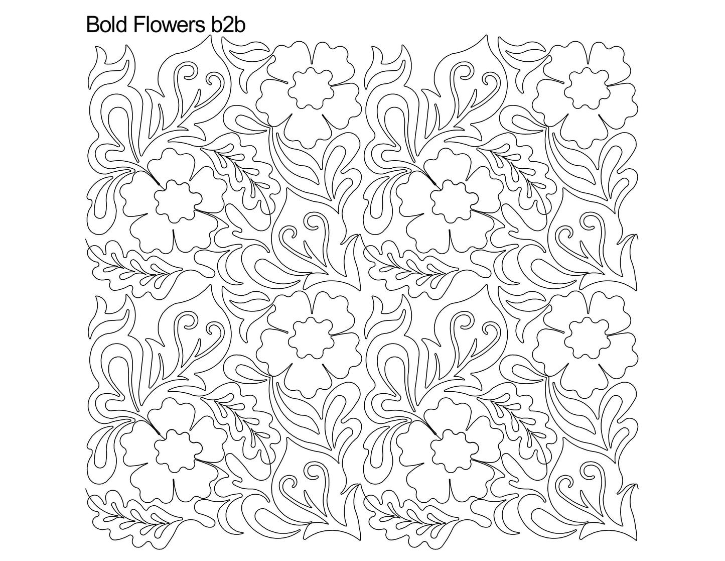 Bold Flowers b2b