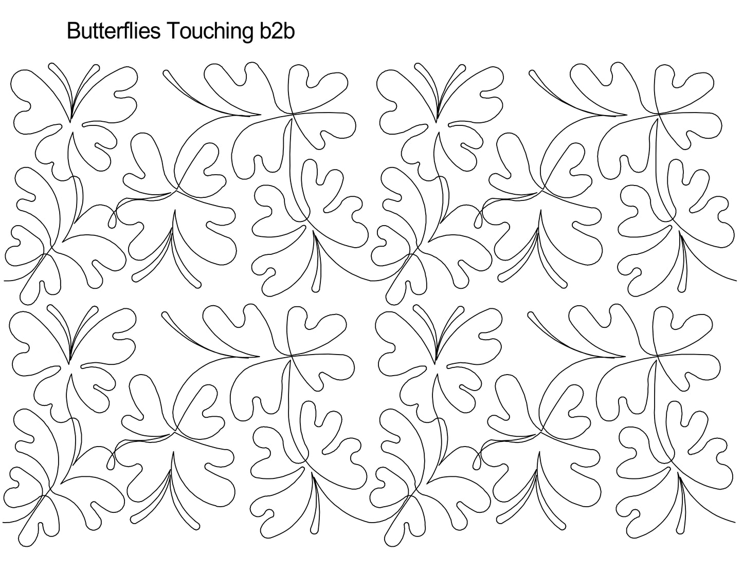 Butterflies Touching b2b