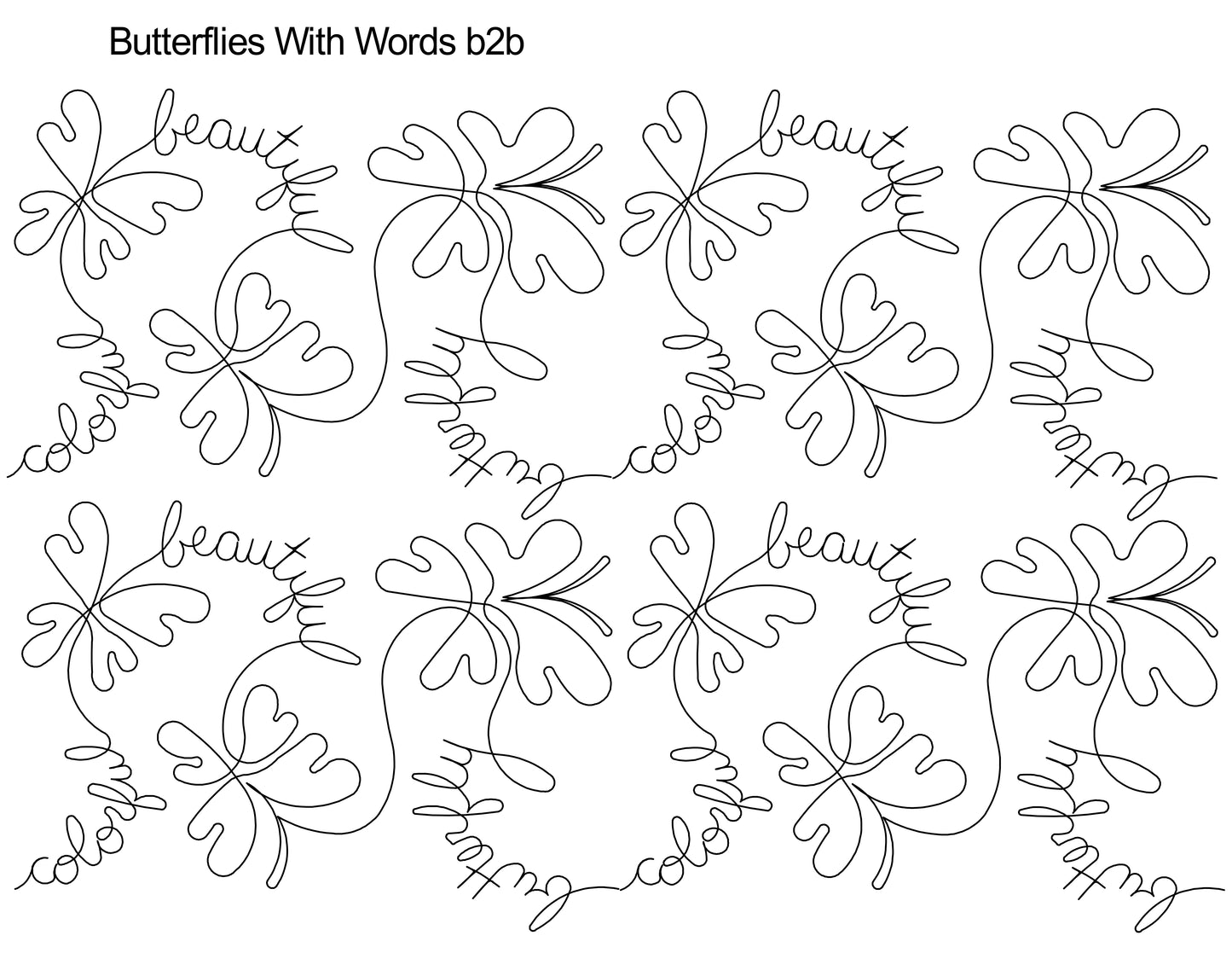 Butterflies with Words b2b