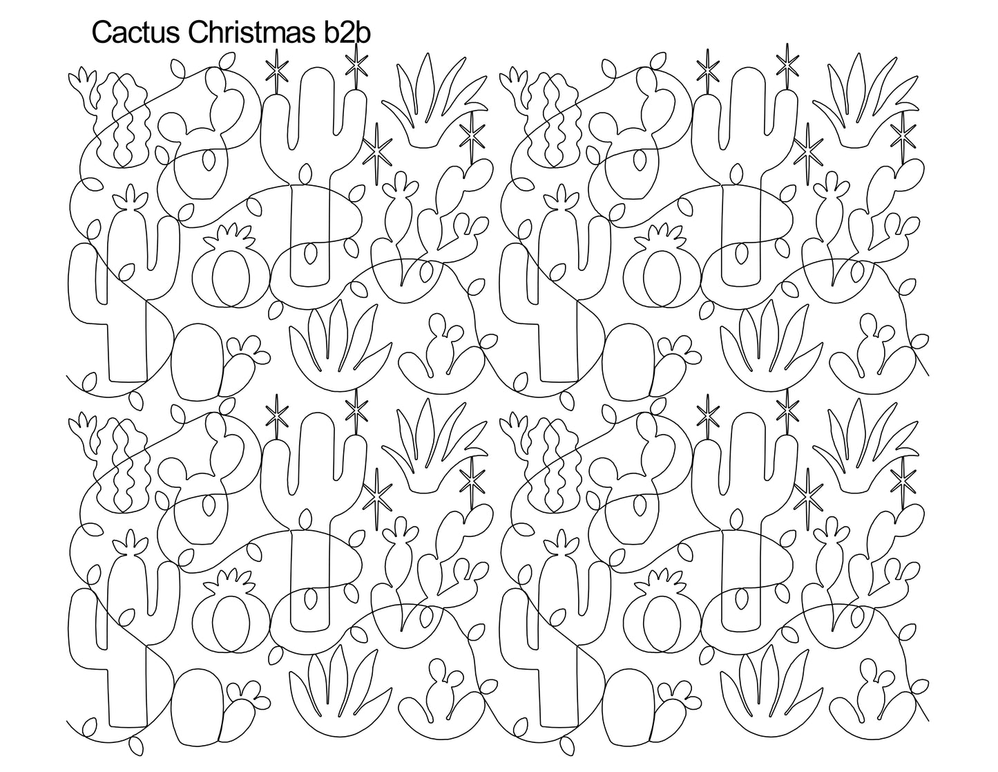 Cactus Christmas b2b