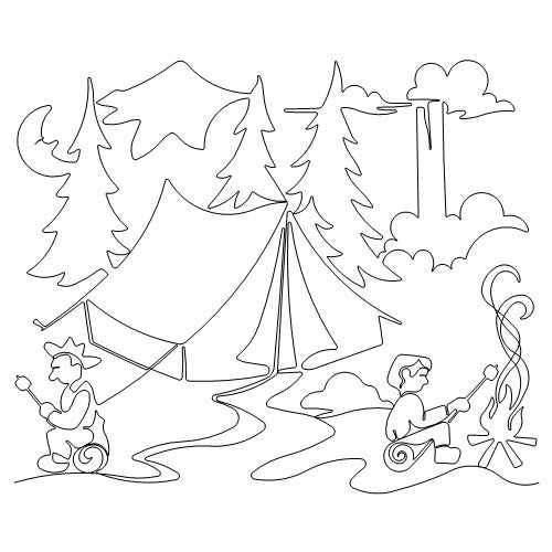 Camping with Dad b2b