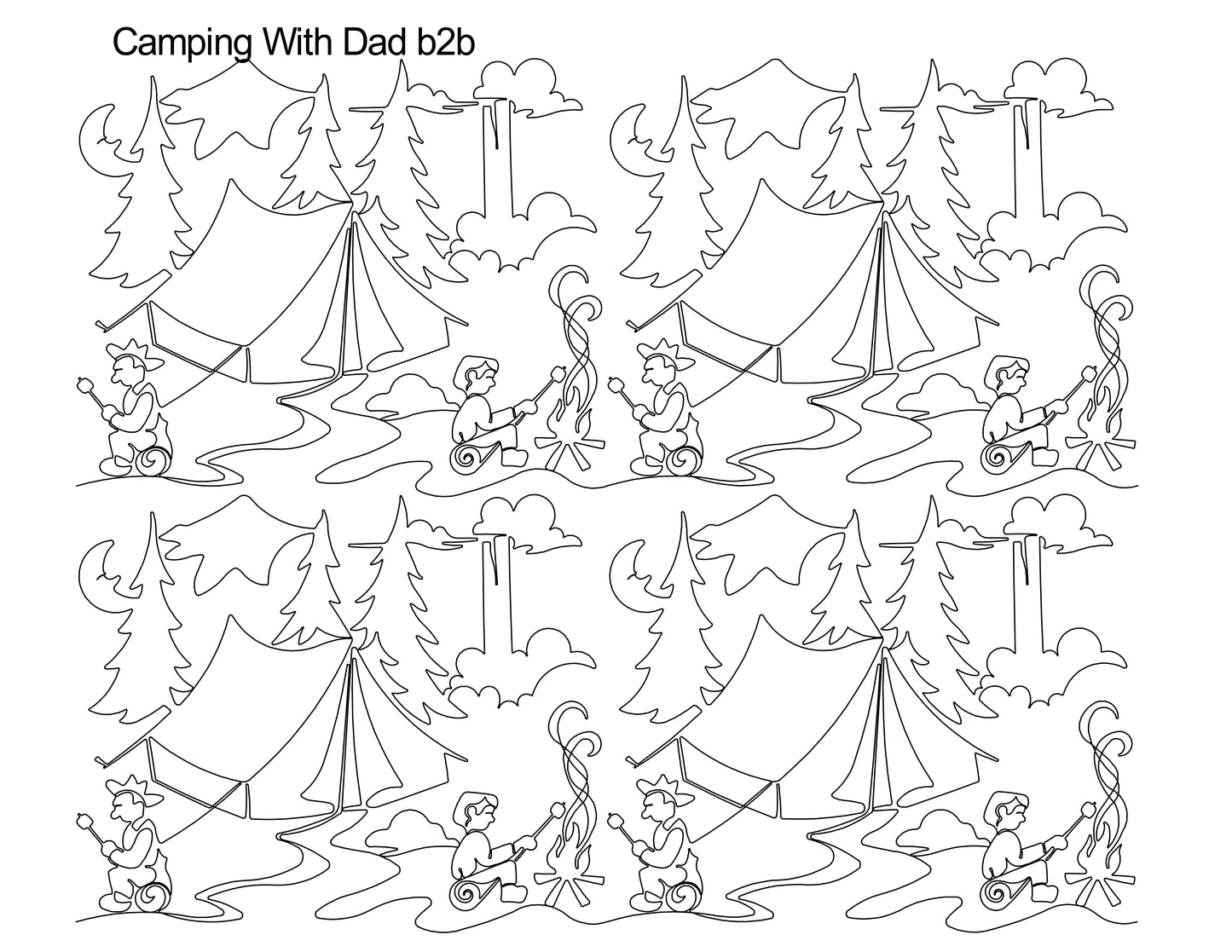 Camping with Dad b2b