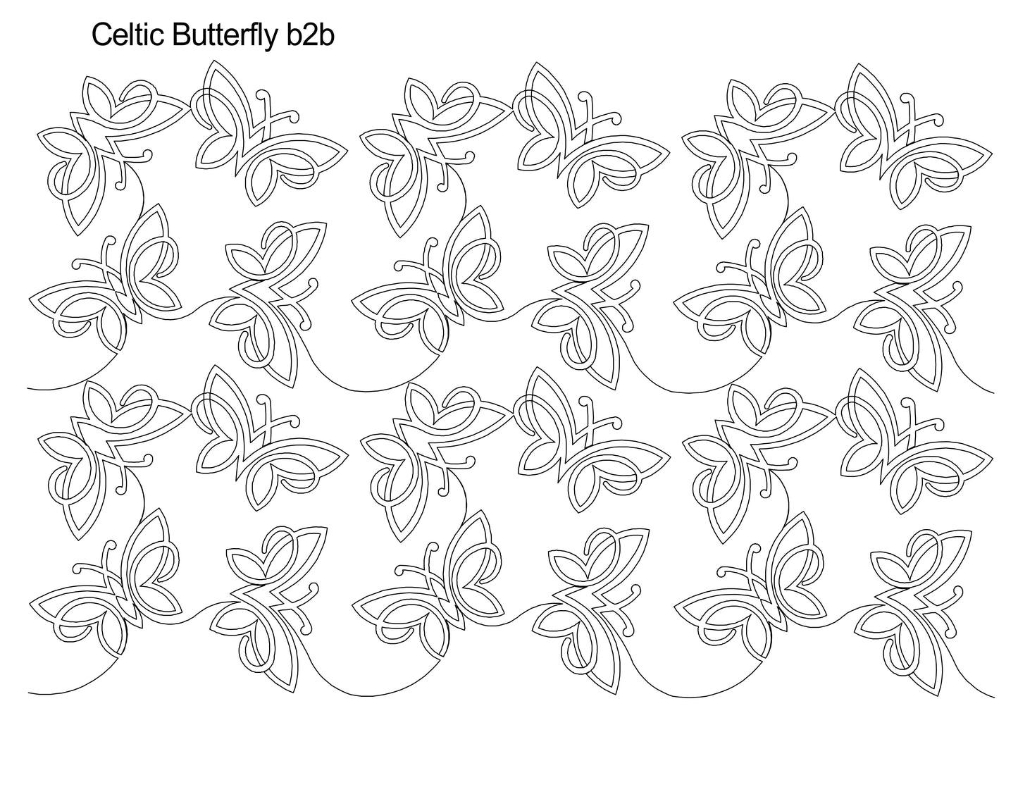 Celtic Butterfly b2b