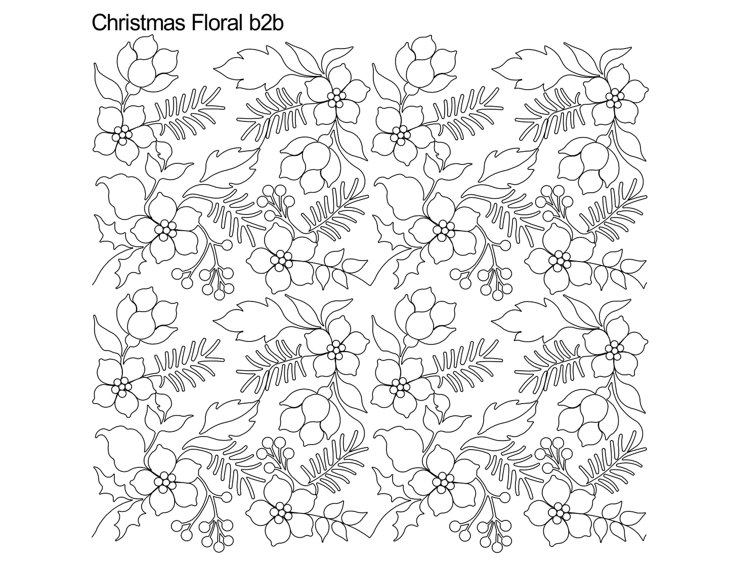 Christmas Floral b2b