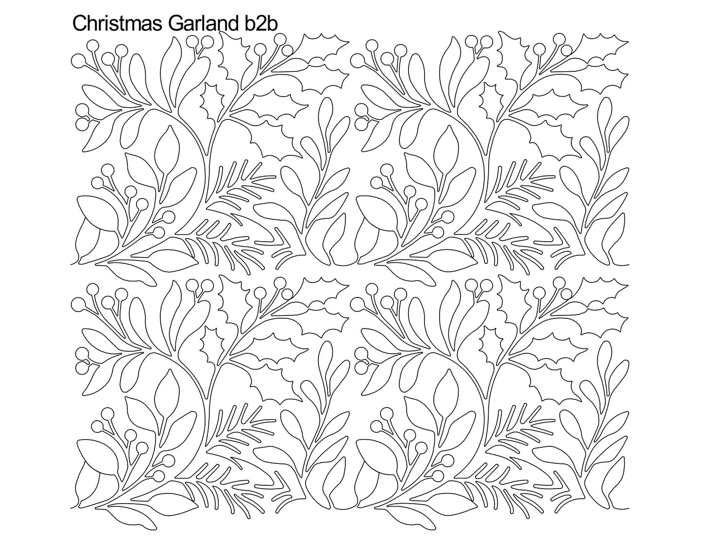 Christmas Garland b2b