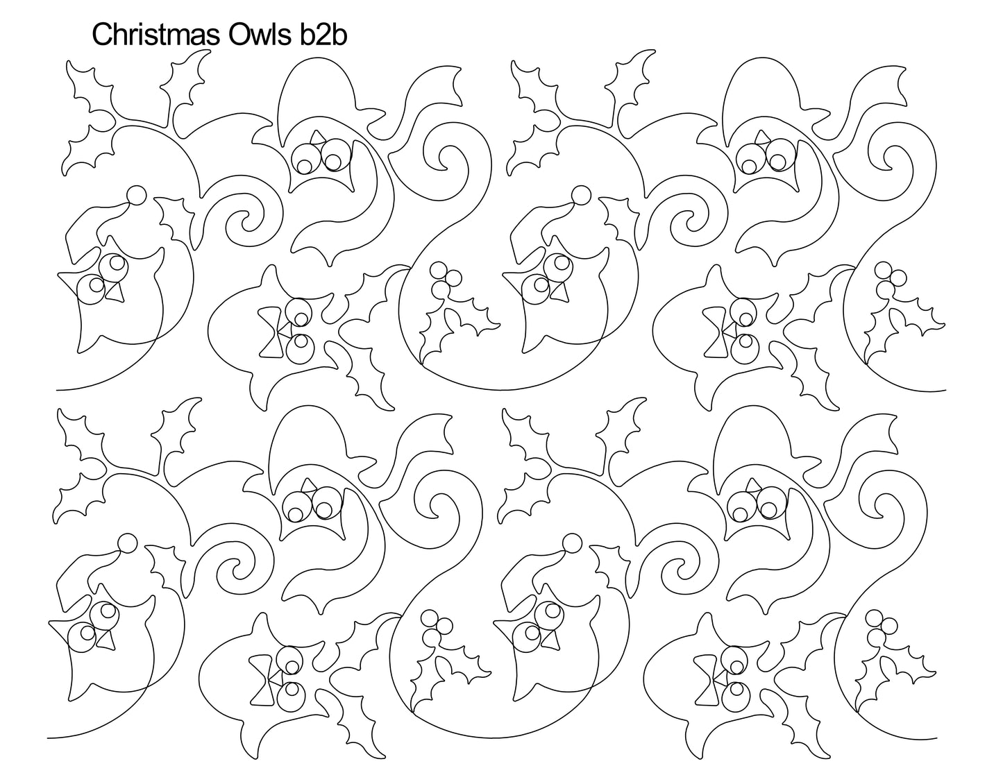 Christmas Owls b2b