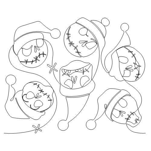 Christmas Skeletons b2b