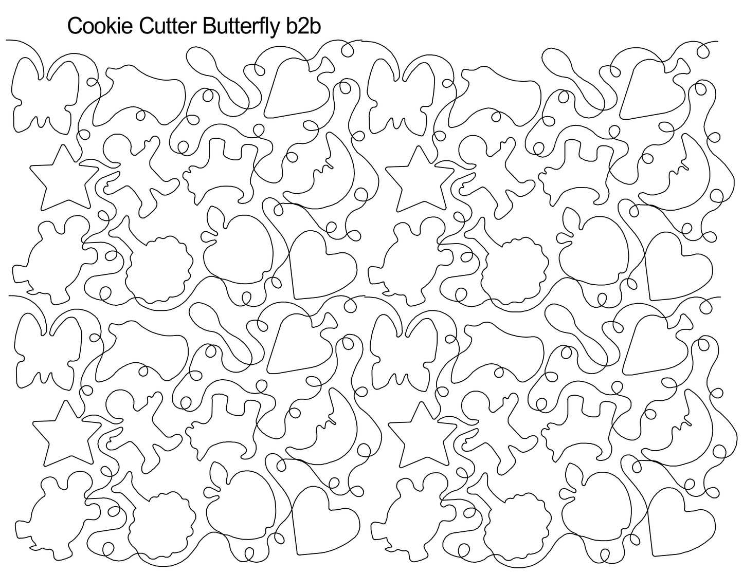 Cookie Cutter Butterfly b2b