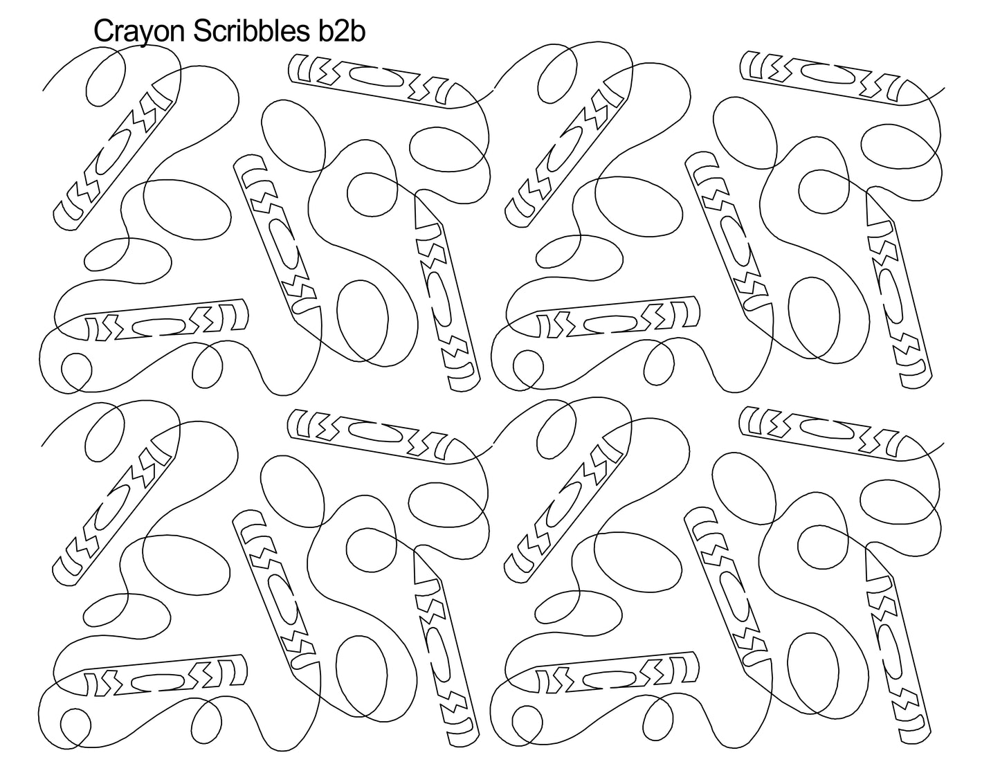 Crayon Scribbles b2b