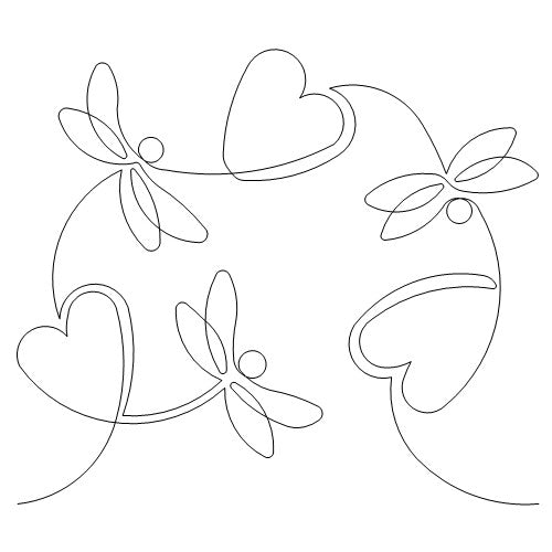 Dragonflies Valentines b2b