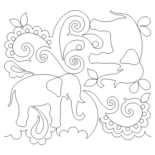 Elephant Paisley b2b