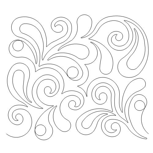 Feathers and Swirls b2b