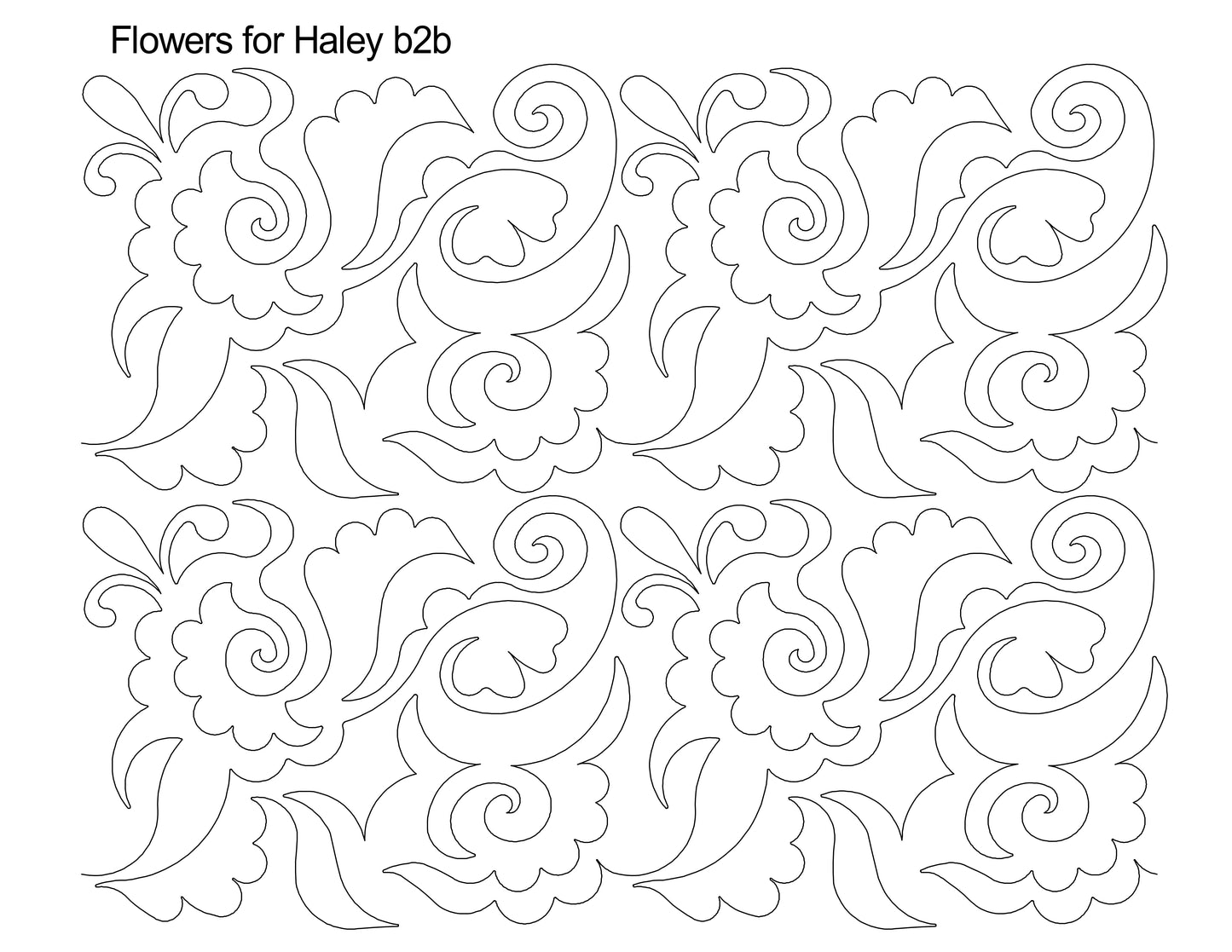 Flowers for Haley b2b