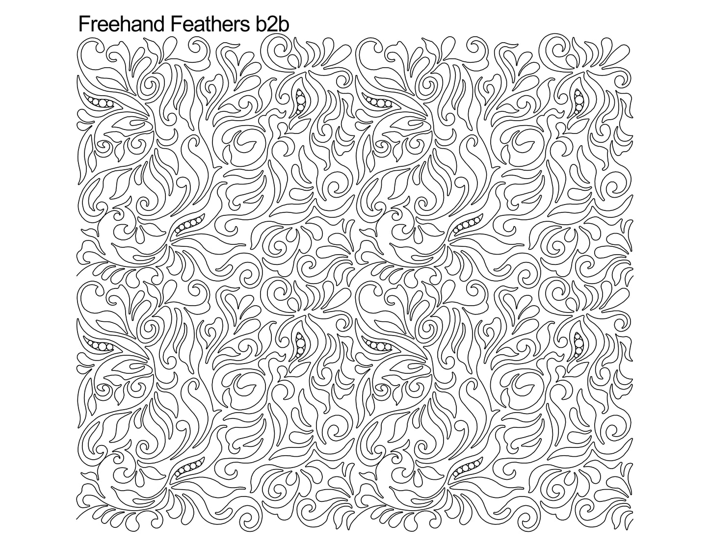 Freehand Feathers b2b