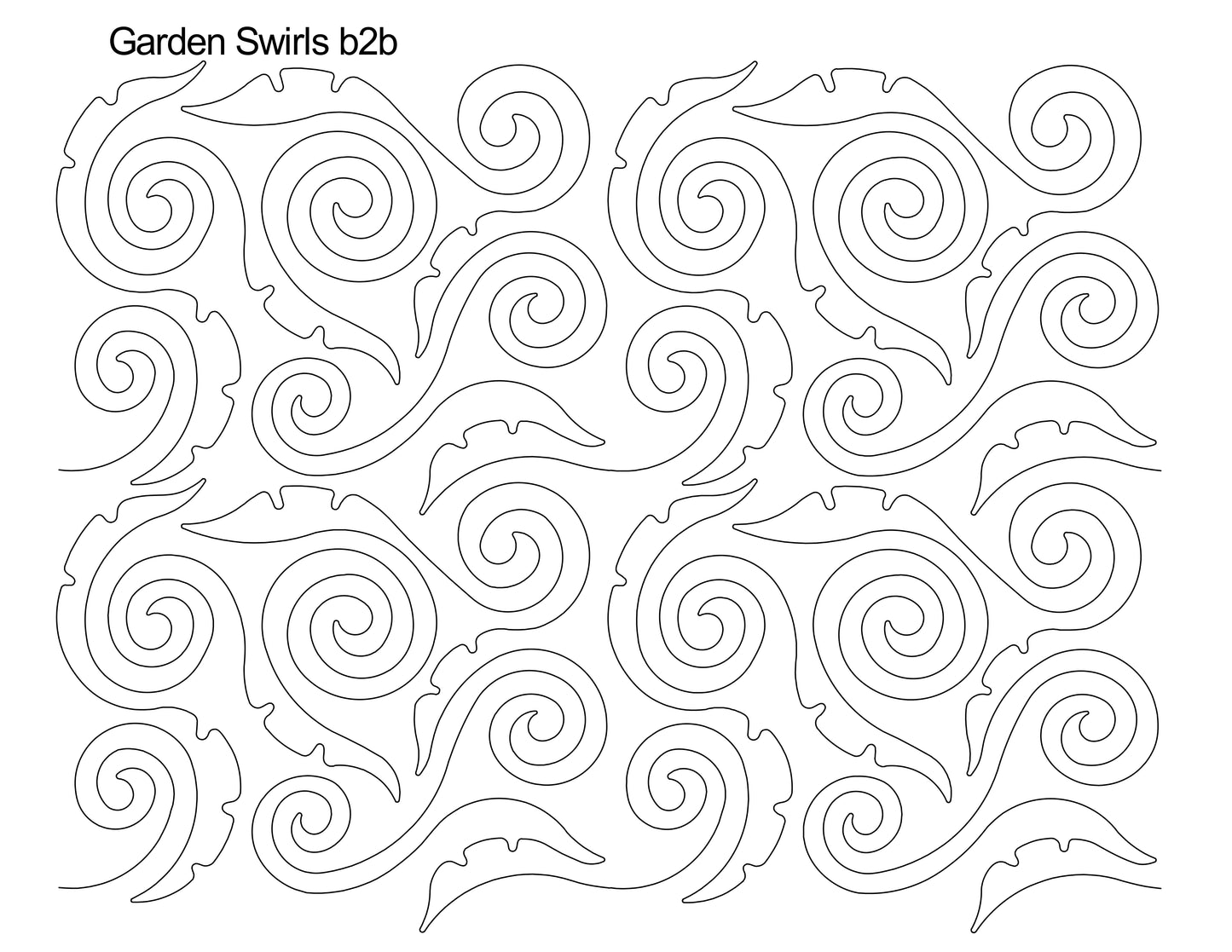 Garden Swirls b2b