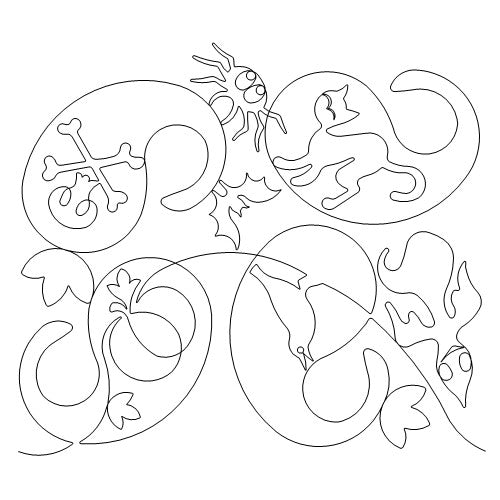 Halloween Paisley b2b