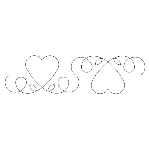 Heart Swirls b2b