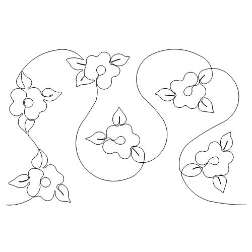 Lightly Flowered b2b